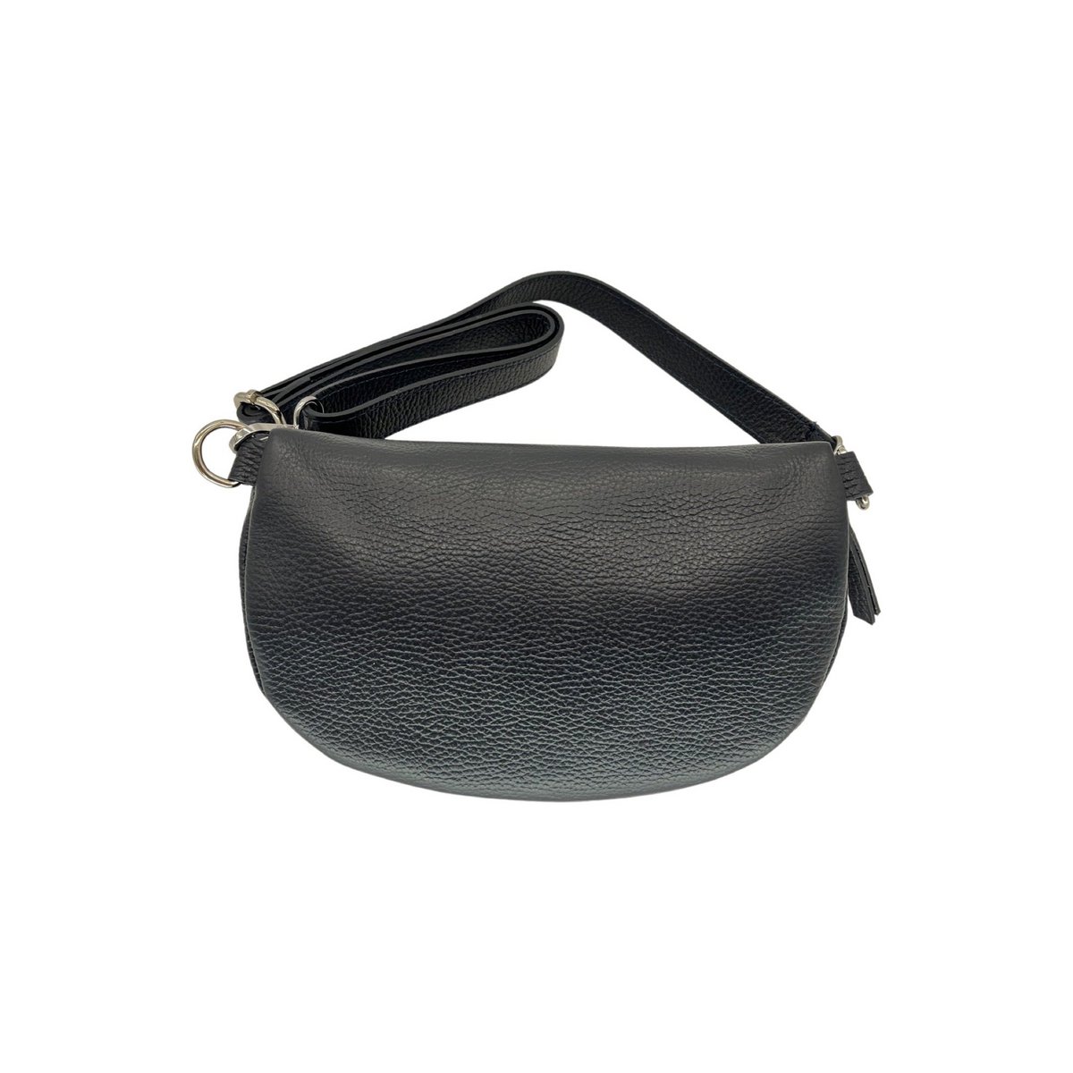 MARSUPIO LINA IN PELLE GRANATA 25CM BLU MARINO