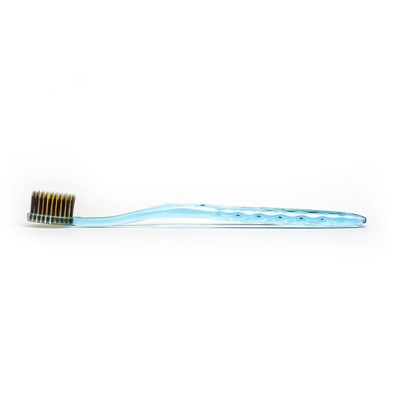 Cepillo de dientes Nano-b Gold & Charcoal Azul