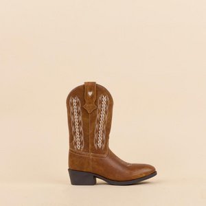Moonrise Yue kids cowboy boots braided