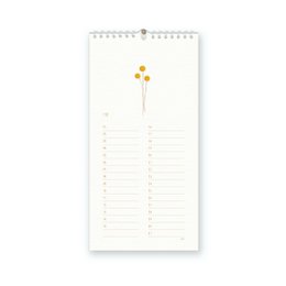 immerwährender Botanik-Kalender