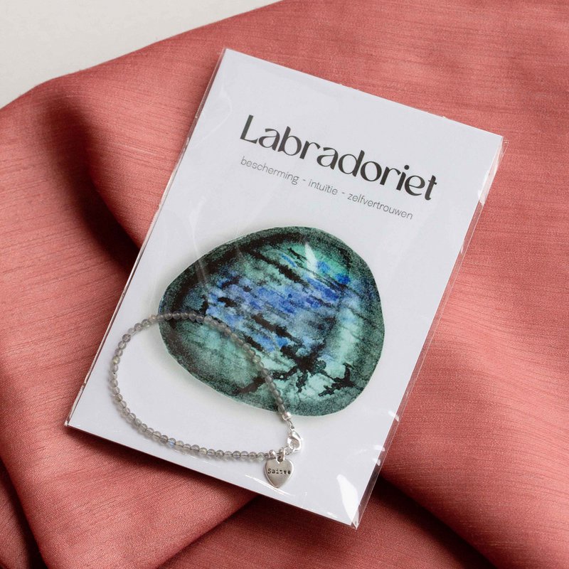 Labradorit-Edelsteinarmband