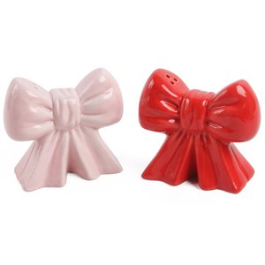 Pepper and salt set bows