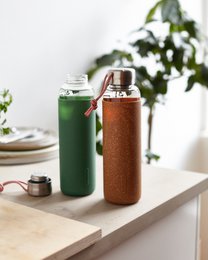 Black+Blum Glass Water Bottle - Waterfles glas - 0.6Ltr