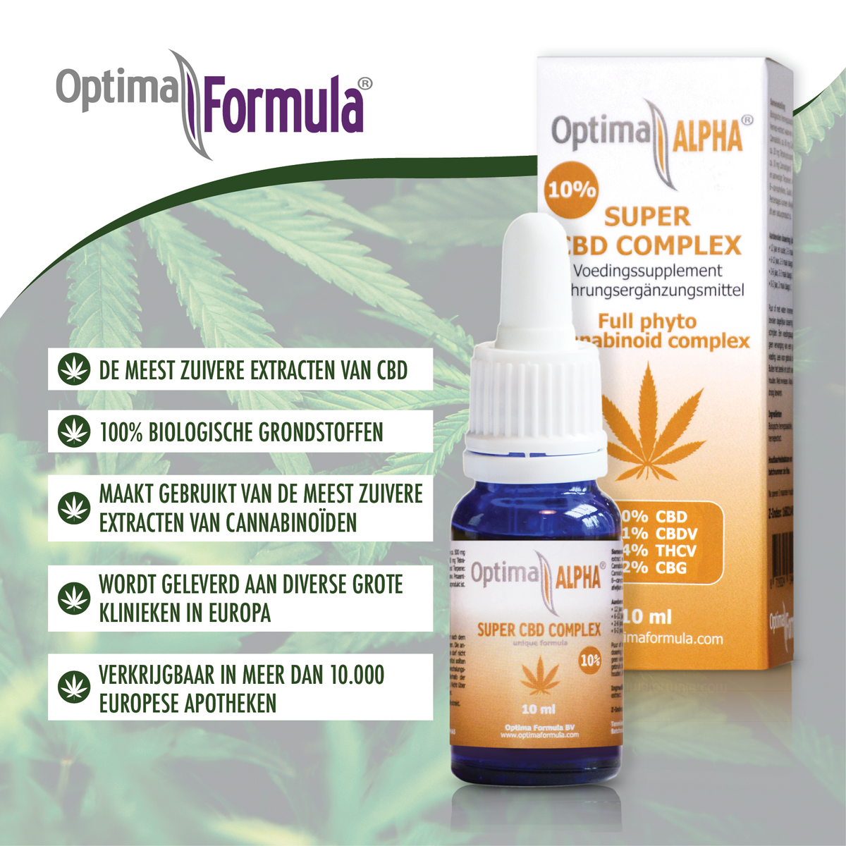 Alpha CBD olie 10%