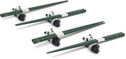 Edo Chopstick stones, Panda, 5,5cm, porcelain, mix van 3 designs