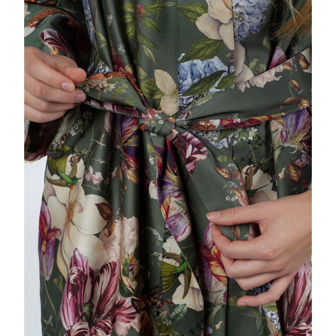 Albornoz Kimono Magic Garden Moss