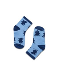 koaa – La Souris « Silhouette » – Chaussettes bleu/marine