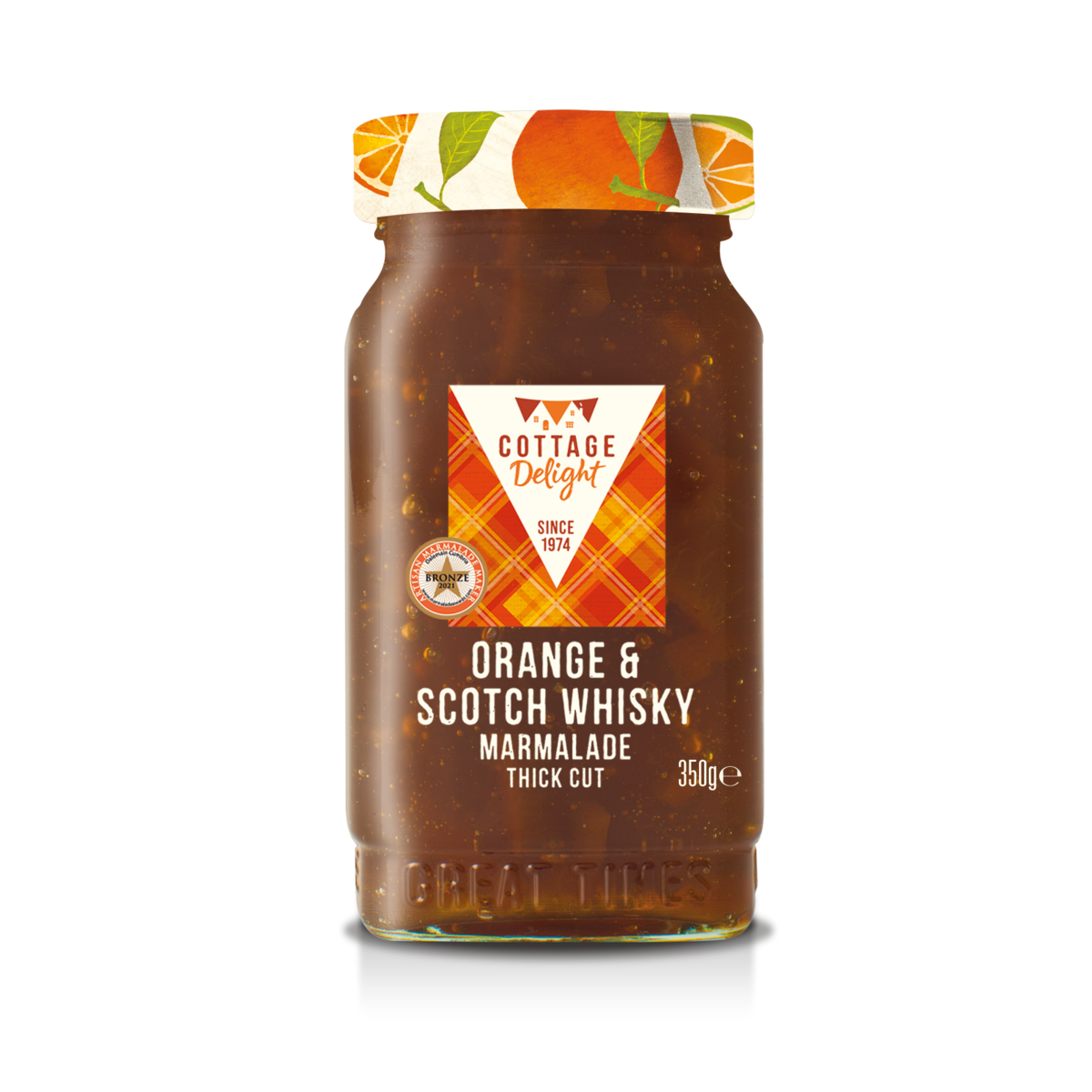 Cottage Delight - Marmelade d'orange et de whisky écossais