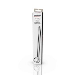 Stainless steel drinking spoons - set 2