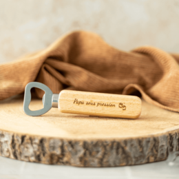 Bottle opener handle "Happy Father's Day" - My Bambou