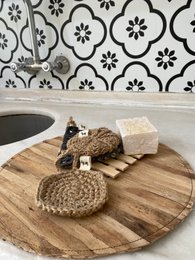 Zero Waste Jute Scrubber 'Round Earth'