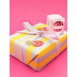 Sticker on a roll - Fash lightning - PET material
