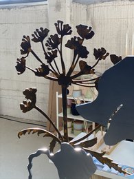 Mak i barszcz - obiekt Corten