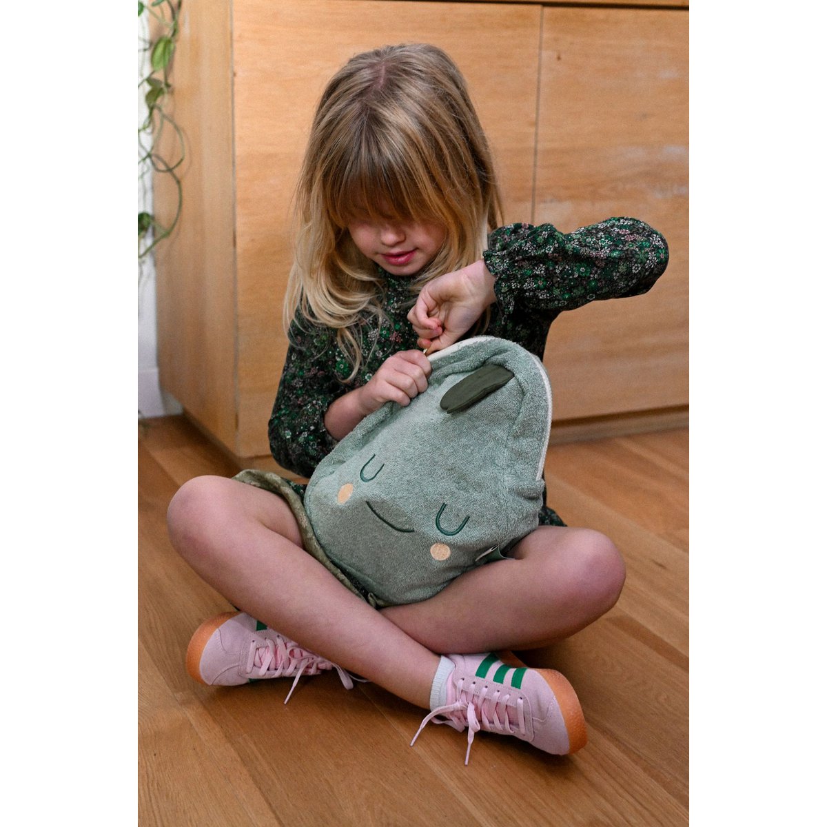 Mochila Infantil Rizo Algodón Pedro Pera