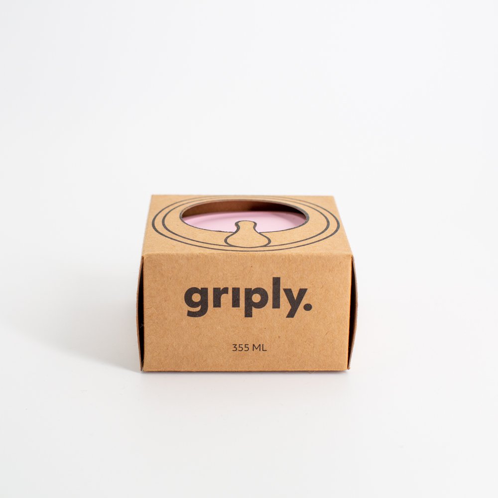 Griply opvouwbare koffiebeker - Pink - 470 ML