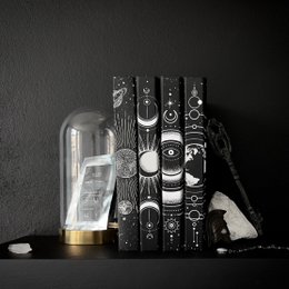 MOON TOTEM LINED Blackout Journal