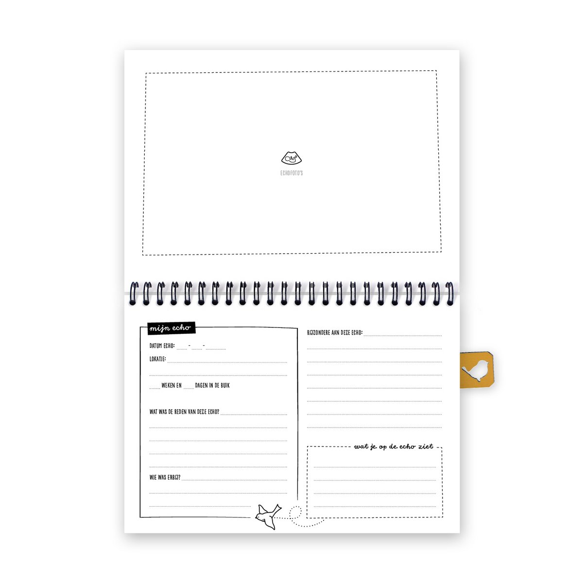 My ultrasound report book | ultrasound booklet A5