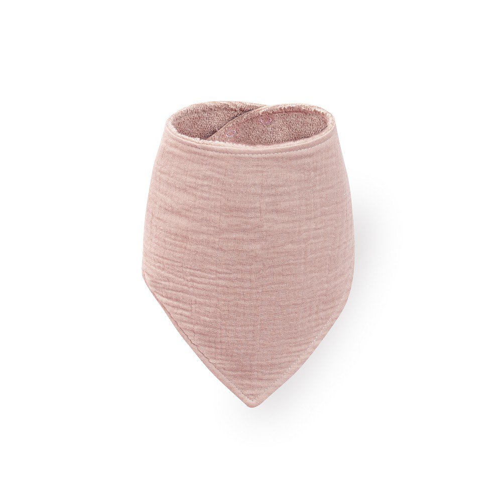 ENSEMBLE DOUDOU + BANDANA + ANNEAU DE DENTITION - MOD. OSO - ROSE FONCÉ