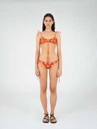 Bas de bikini imprimé soleil Illusion