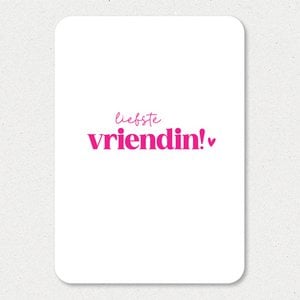 Kaart | Liefste vriendin