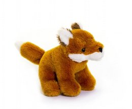 Living Nature peluche SMOLS peluche renard roux
