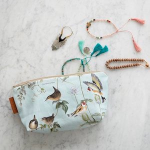 BIO-KOSMETIKTASCHE - VÖGEL DES GARTENS
