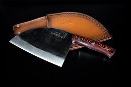 Samura Mad Bull Serbian Chef's Knife 180 mm, Black & Red Handle