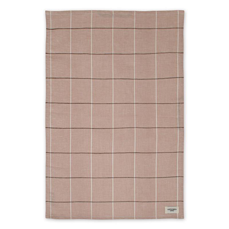 Tea Towel – Squares – Latte