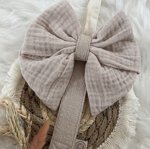 Sear Cord Deluxe Bow - Beige