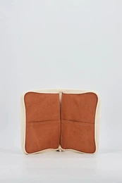 Porte Documents en Tissu pour Bébé, Terre Cuite