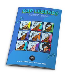 Rap Legends Coloring Activity Book