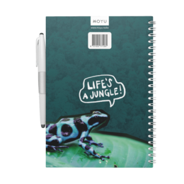 Erasable Notebook A5 - Reddish Frog