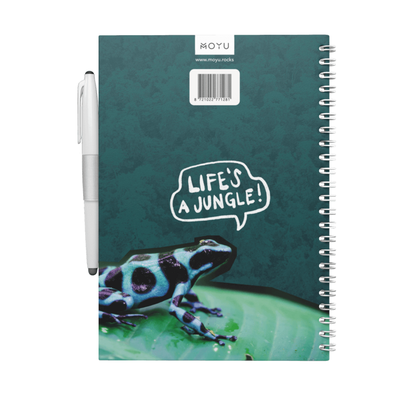 Erasable Notebook A5 - Reddish Frog