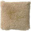 Dutch Decor FLUFFY - Decorative cushion 60x60 cm - Super soft - XL cushion - Pumice Stone - Beige
