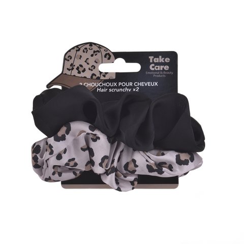 HAARPEELING – 2ER-SET (SCHWARZ UND LEOPARD)