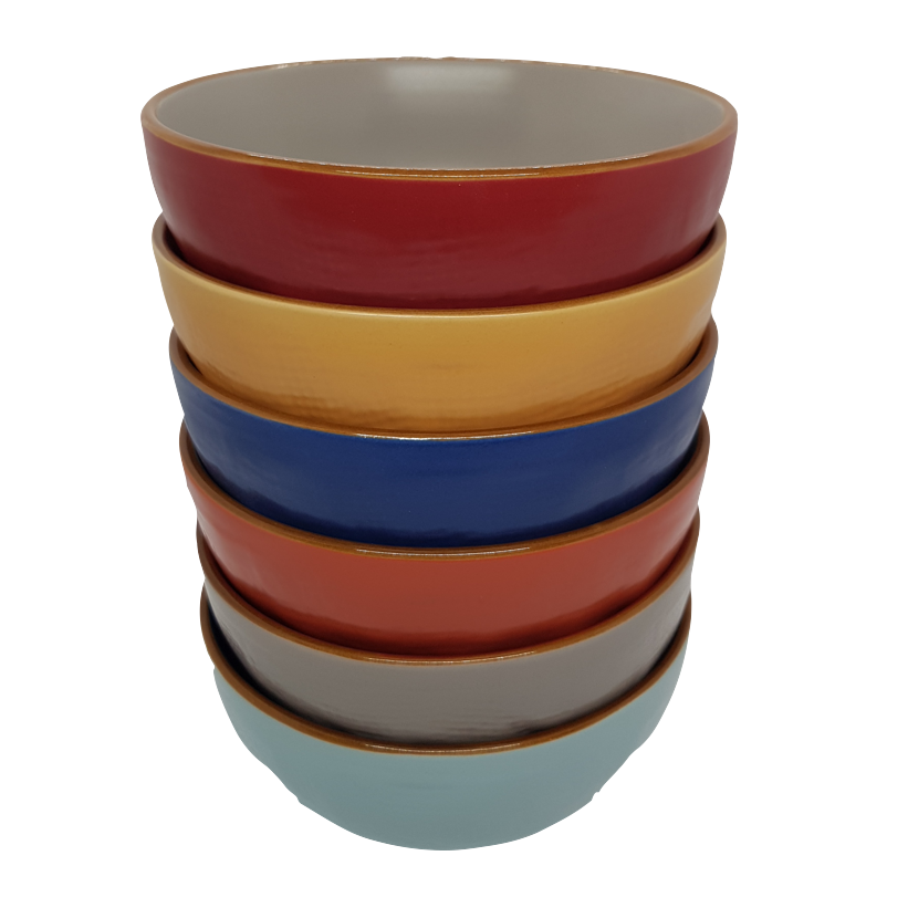 Schale - Frühstücksschale - Schalen 6er Set - Ø 14cm