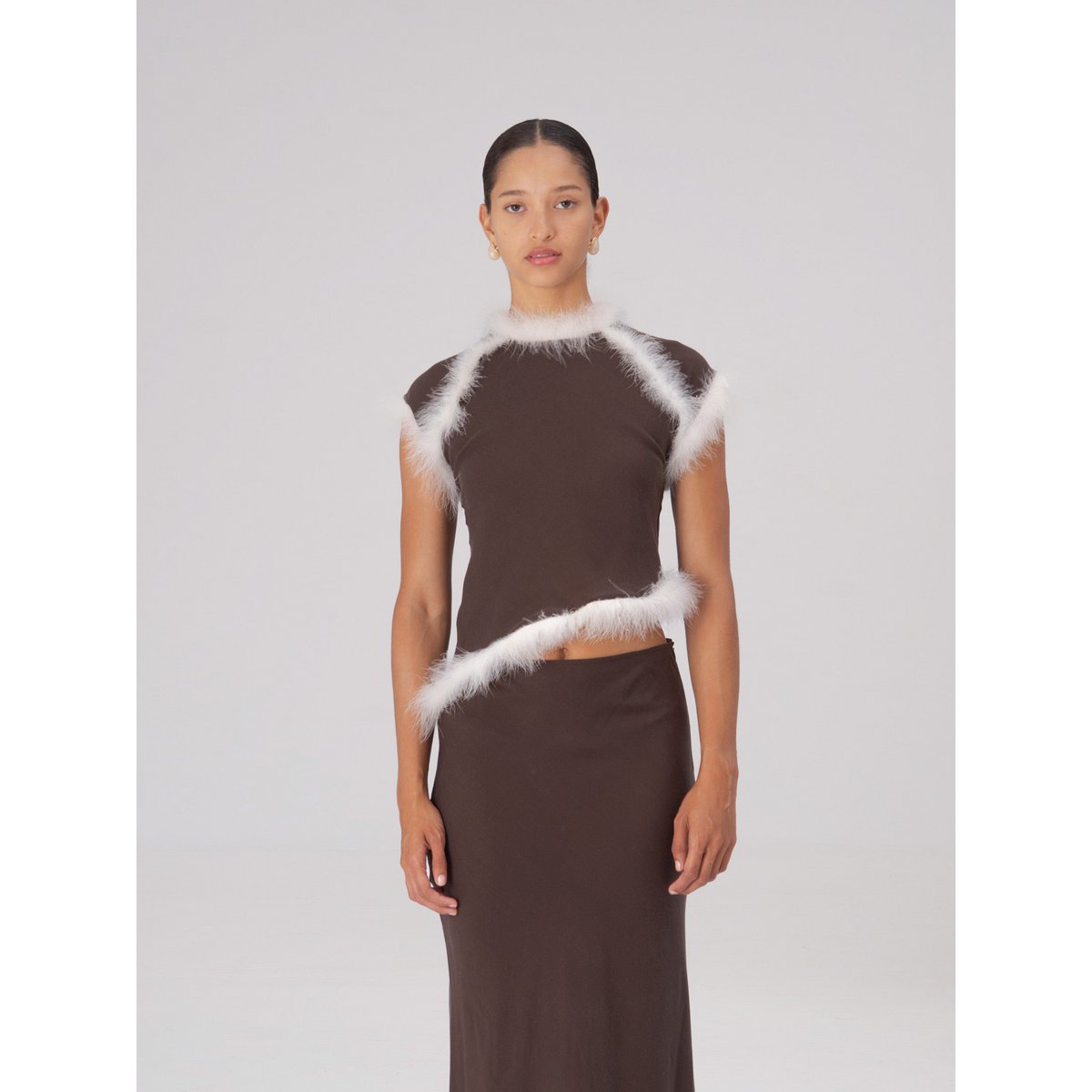 Bruine balans veren top