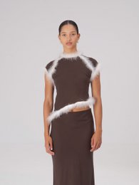 Bruine balans veren top
