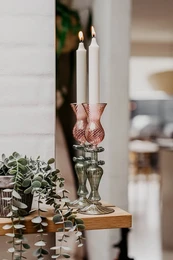 Mary candlestick pink/green - Moonlight Copenhagen Copy