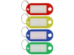Sleutelhanger Westcott ass. 4st. in plastic box. Met verwisselbaar etiket.