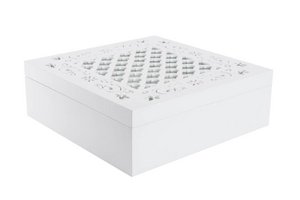 WOODEN INFUSIONS BOX 24X24X8 PC180163