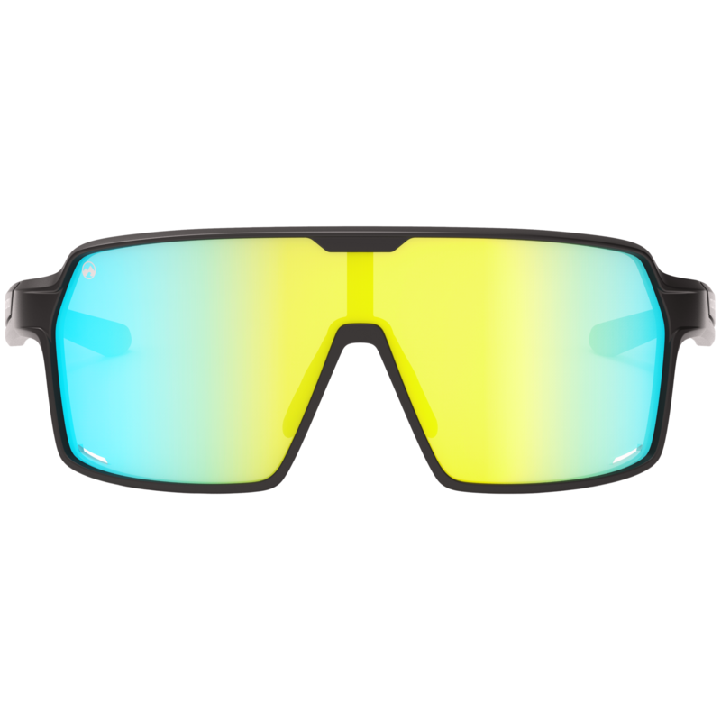 Titan - Cornice nera opaca | lente revo oro