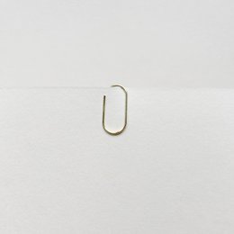 Bracket Heart Heart Clip Gold Metal Office Clip Paper Bracket (PU = 10 stuks)