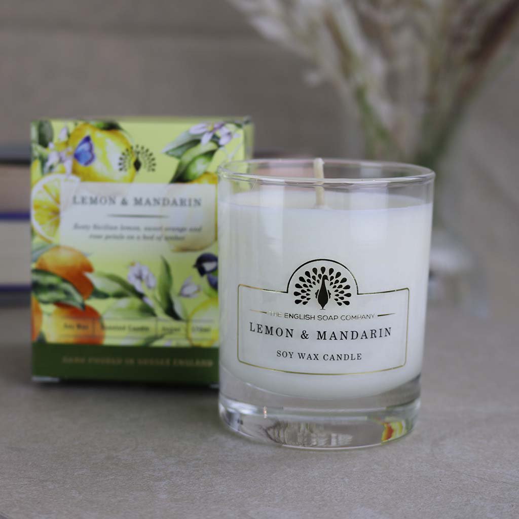 Bougie ENGLISH SOAP C° 170g - Heritage - Citron & Mandarine