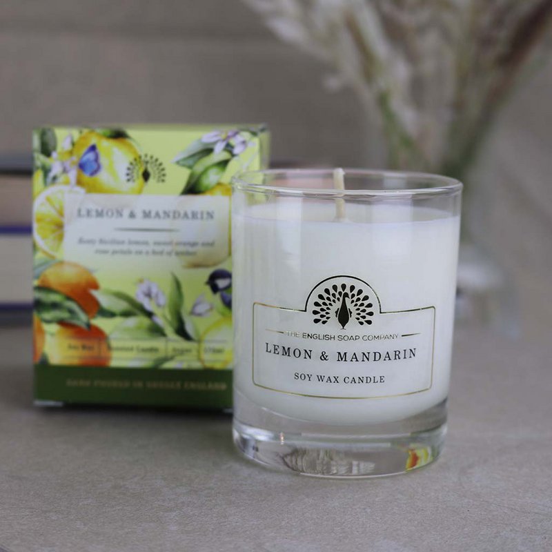 SAPONE INGLESE C° Candela 170g - Heritage - Limone & Mandarino