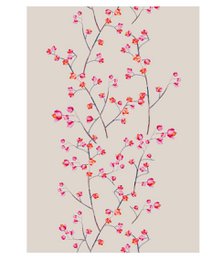 Kitchen Towel Branches Almond