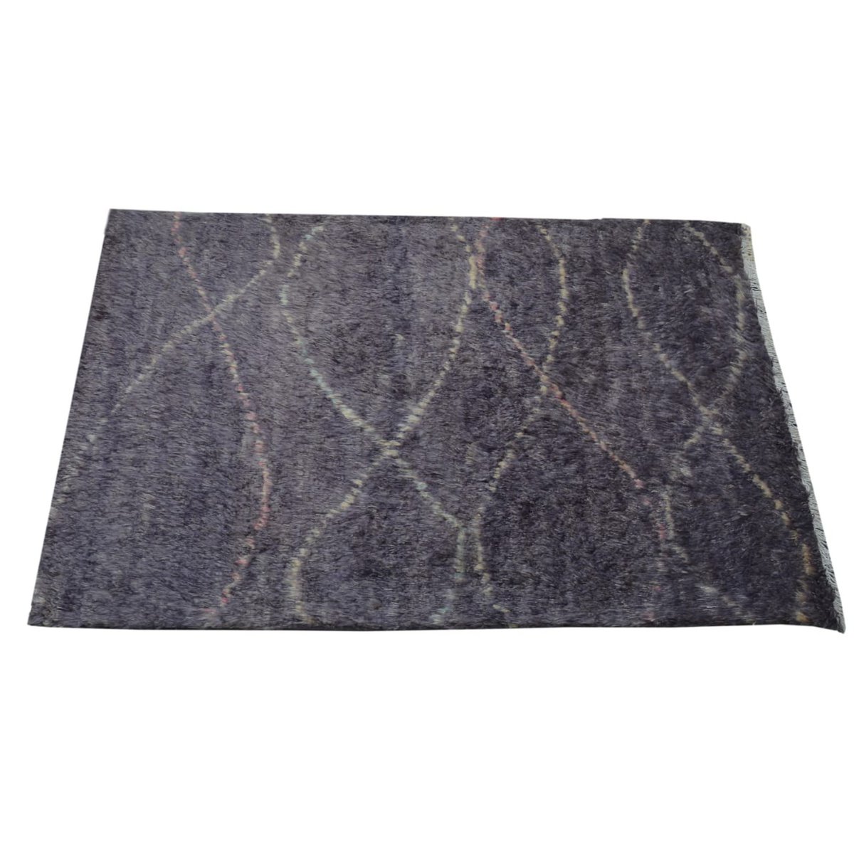 Moroccan Handknotted Soft Bedroom Rug