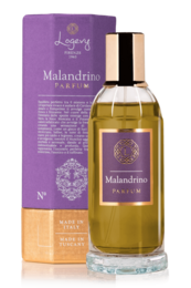  Parfum Malandrino 75ml, a floral, woody, and musky fragrance with notes of lavender, jasmine, and amber.