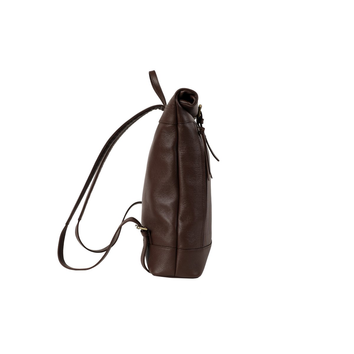 Franklin Rolltop Rucksack Dunkelbraun