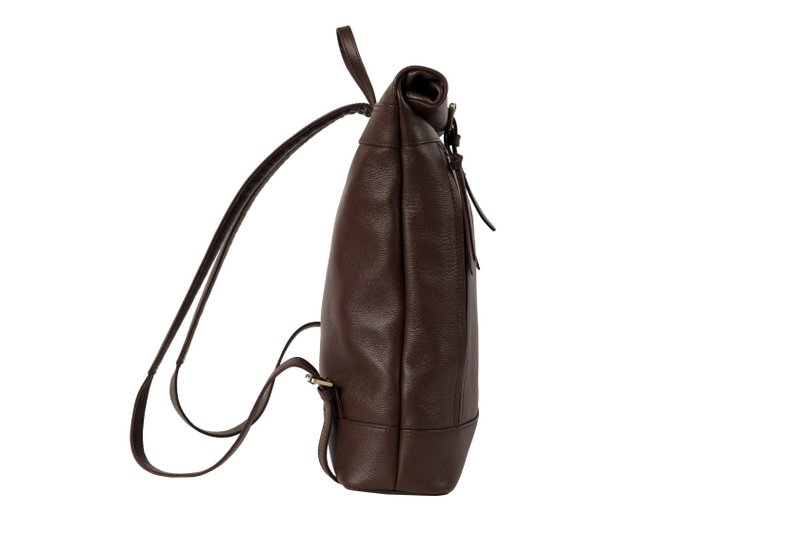 Franklin Mochila roll-top Marrón oscuro